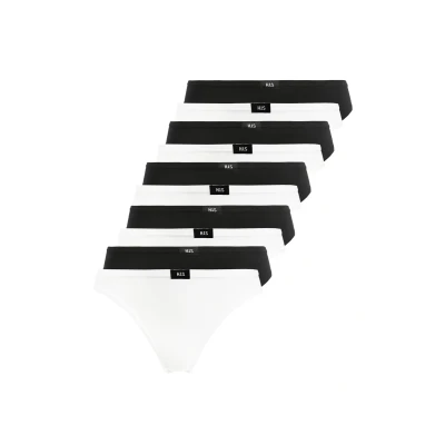 Abbildung von H.I.S 10 PACK Slip, Damen, Größe: 48, Schwarz + weiß
