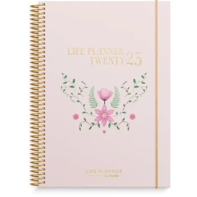 Abbildung von Burde Life Planner Pink Horizontal Kalender 2025: Terminplaner für 2025