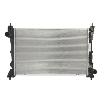 Abbildung von NISSENS 617854 Kühler, Motorkühlung Aluminium 620 388 16 Kühlrippen gelötet