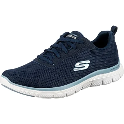 Abbildung von Skechers Damen Flex Appeal 4.0 Brilliant View Sneaker, Navy, 40 EU
