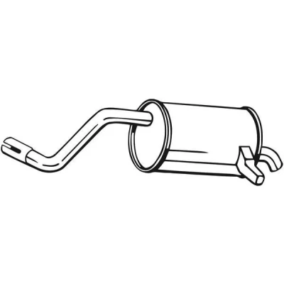 Abbildung von Endschalldämpfer BOSAL 200 515