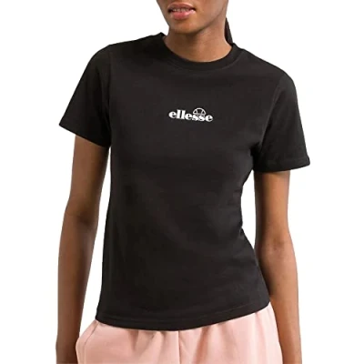Abbildung von ellesse Damen Beckana Tee Black T Shirt, Schwarz, 42