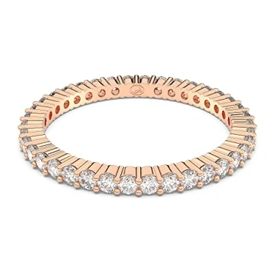 Abbildung von Swarovski Ring Rose goldcoloured, Damen, Größe: 58, gold coloured