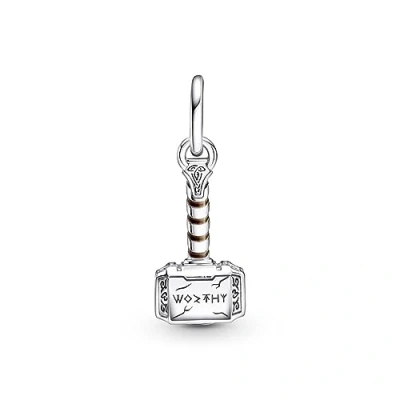 Abbildung von PANDORA x MARVEL Charm Anhänger &quot;Thor&#039;s Hammer&quot; Silber 790483C01