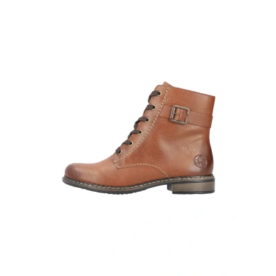 Abbildung von Rieker Cowboy/Bikerstiefelette, Damen, Größe: 38, Braun Schuhe