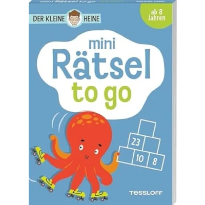Abbildung von Der kleine Heine. Mini Rätsel to go. Ab 8 Jahren Rätselspaß für unterwegs Mit Lösungen Im praktischen Pocket Format: 40 bunte