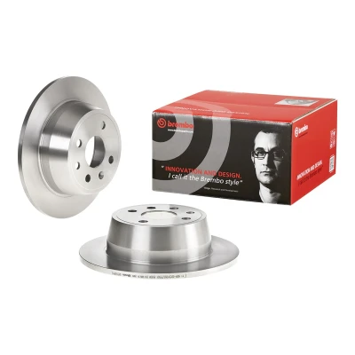Abbildung von BREMBO 08.5559.10 Bremsscheibe 260 10 4 voll mit Schrauben OPEL: Astra F CC, Vectra A Saloon, CC