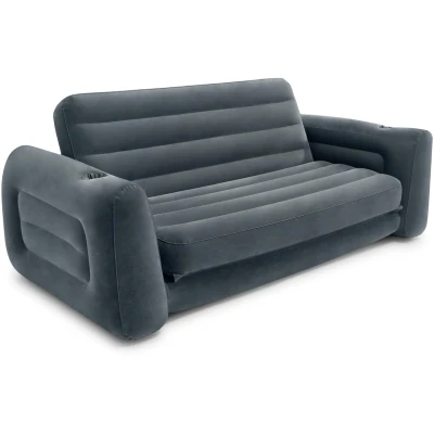 Abbildung von Intex Schlafcouch 66552, Hellgrau, Größe 203 x 231 66 cm