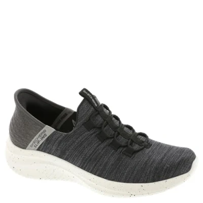 Abbildung von Skechers Ultra Flex 3.0 Herren Sneaker zum Reinschlüpfen, Schwarz, 46 EU Weit