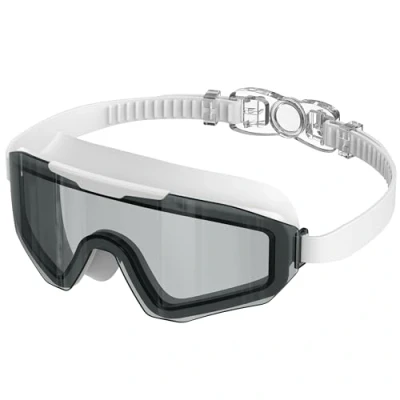 Abbildung von Ambienden Schwimmbrille Unisex Antibeschlag UV Schutz Taucherbrille Erwachsene GroßEr Rahmen HD Linse Professionelles FüR Schwimmen Tauchen Und Wassersport WBK