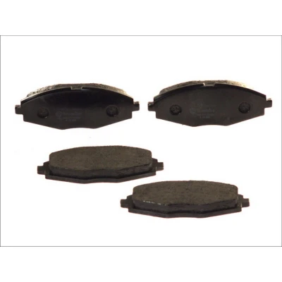 Abbildung von BREMBO P 15 006 Bremsbelagsatz exkl. Verschleißwarnkontakt ohne Zubehör CHEVROLET: Matiz, DAEWOO: Matiz I Hatchback, Lanos Hatchback