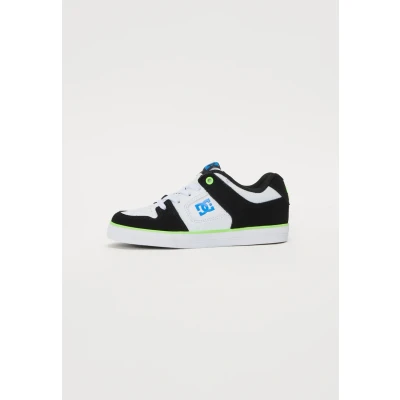 Abbildung von DC Shoes PURE Elastic Unisex Skateschuh für Kinder, Größe: 38, White/green/black Schuhe