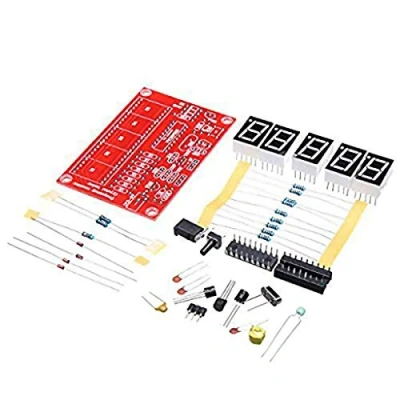 Abbildung von ARCELI Online DIY Digital LED 1Hz 50 MHz Quarzoszillator Frequenzzähler Meter Tester Kit Tool