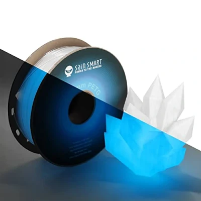 Abbildung von SainSmart PRO 3 PETG 3D Drucker Filament 1,75 mm, Leuchtend Blau, 1KG Spule, Maßgenauigkeit +/ 0,02 mm