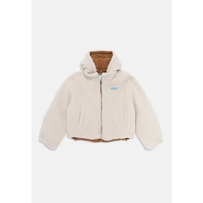 Abbildung von ONLY Girls Kogmaria LIFE Reversib Puffer Jacket Winterjacke für Kinder, Größe: 128, Toasted coconut