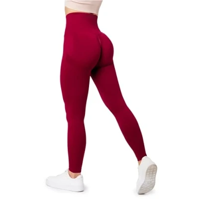 Abbildung von Bellivalini PUSH UP Leggings Hosen, Damen, Größe: XL, Claret