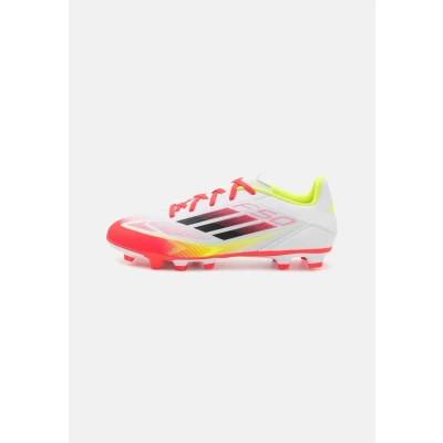 Abbildung von adidas Performance F50 CLUB FG/MG Fußballschuh Nocken, Herren, Größe: 46, Footwear white/core black/solar yellow Schuhe