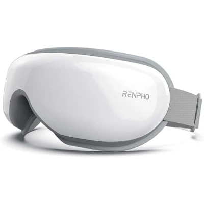 Abbildung von RENPHO Eyeris 1 Augenmassagegerät mit Wärme, Vibration und Bluetooth Musik, Augenmaske hilft bei Augenringen Trockenen Augen, Verbessert Schlafqualität, Geschenke für Frauen &amp; Männer
