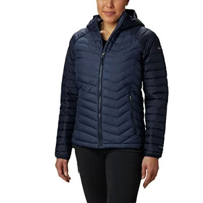 Abbildung von Columbia Powder Lite Hooded Jacket Steppjacke Mit Kapuze für Damen