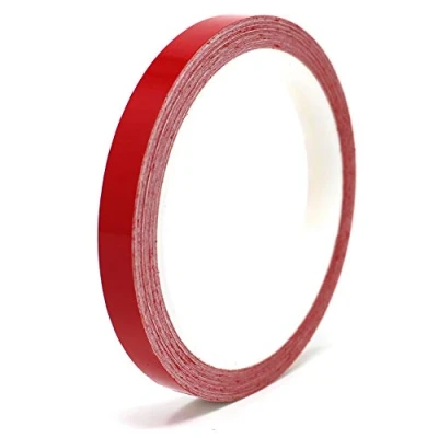 Abbildung von 10 Meter (0,79/Meter) Zierstreifen Auto Motorrad Boot Modellbau Farbauswahl Finest Folia Dekorstreifen Seitenstreifen Klebestreifen (Rot Glanz, 9mm Breite)