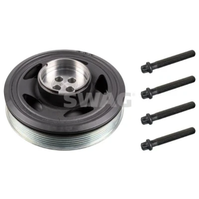 Abbildung von SWAG 33 10 2735 Kurbelwellenriemenscheibe 6PK 157 mit Schrauben BMW: 1 Hatchback