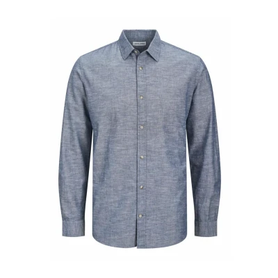 Abbildung von Jack &amp; Jones Comfort FIT Hemd, Herren, Größe: Small, Faded denim