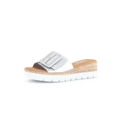 Abbildung von Gabor Comfort Hausschuh, Damen, Größe: 40.5, Silver coloured Schuhe
