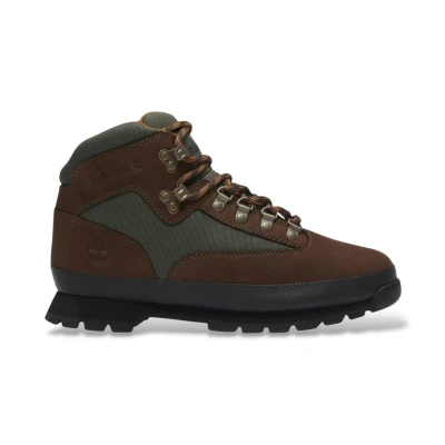 Abbildung von Timberland für Herren. TB0A2PUSW071 Stiefel aus Leder Euro Hiker dunkelbraun (095W = 43.5W), Wohnung, Schnürsenkel, Draußen