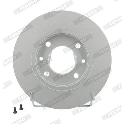 Abbildung von FERODO PREMIER Coat+ disc DDF1178C Bremsscheibe 247 9 4 voll beschichtet mit Schrauben PEUGEOT: 307 SW, Hatchback, Estate