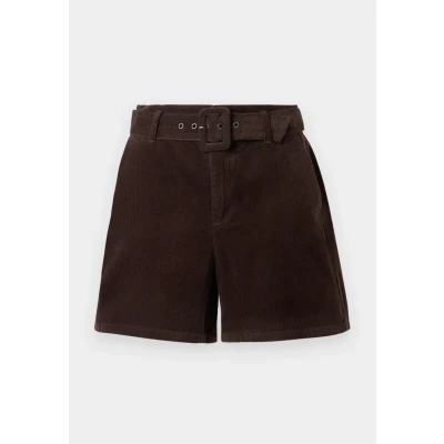 Abbildung von ONLY Onlnessa BELT Shorts, Damen, Größe: Large, Seal brown
