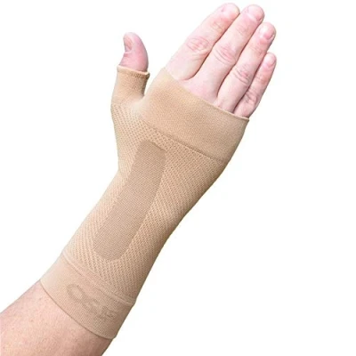 Abbildung von OrthoSleeve Patentierte WS6 Kompressionsbandage Kompressions Handgelenkbandage für Verstauchungen, Karpaltunnelsyndrom, Arthritis