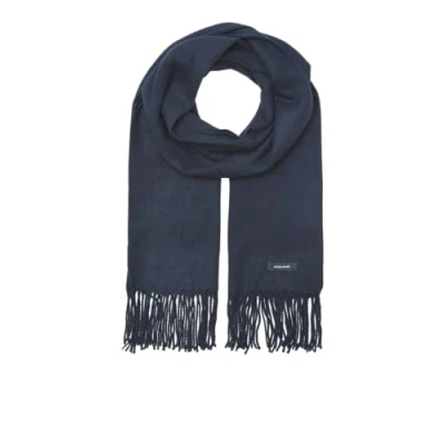 Abbildung von Jack &amp; Jones Solid Scarf Unisex Schal, Größe: One Size, Navy