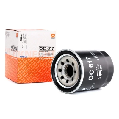 Abbildung von MAHLE ORIGINAL OC 617 Ölfilter mit einem Rücklaufsperrventil Anschraubfilter HONDA: CIVIC 6 Hatchback, 5 Coupe, Jazz 2