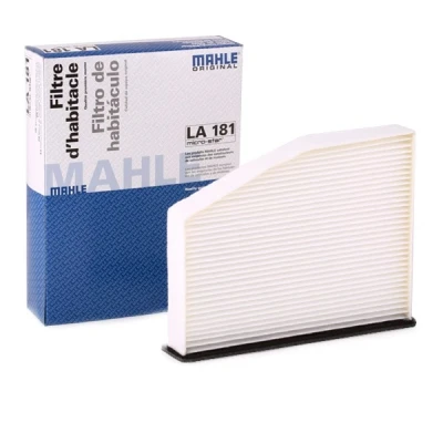 Abbildung von MAHLE ORIGINAL LA 181 Innenraumfilter Partikelfilter 218,5 286 57,0 VOLKSWAGEN: Touran I, Beetle Hatchback, Caddy 3, AUDI: A3 Sportback, Q3 kfzteile,