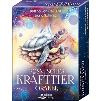 Abbildung von Kosmisches Krafttier Orakel: Set mit Buch und 44 Karten
