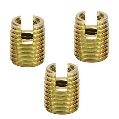 Abbildung von 20 Stück 302 Gewindeeinsätze aus Kohlenstoffstahl, Reparaturring, Reparaturset, Gewindereparatureinsatz (innen M8 x 1,25 außen M12 1,5 Länge 15 mm)