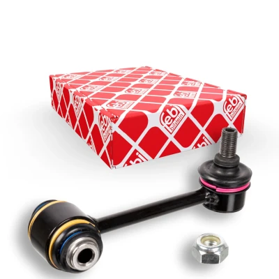 Abbildung von FEBI BILSTEIN 42944 Koppelstange Hinterachse links, rechts M10 x 1,25 mit selbstsichernder Mutter Stahl LEXUS: IS I Sportcross