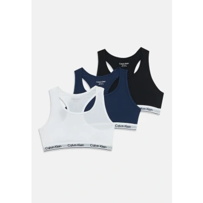 Abbildung von Calvin Klein Underwear Bralette 3 PACK Bustier für Kinder, Größe: 152 164, Black/classic white/black iris