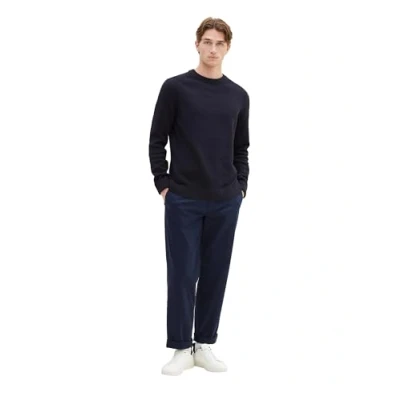 Abbildung von TOM Tailor MIT Rundhalsausschnitt Strickpullover, Herren, Größe: Medium, Sky captain blue