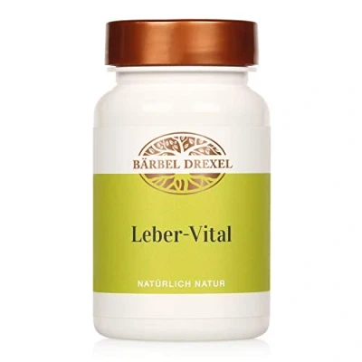 Abbildung von BÄRBEL DREXEL® Leber Vital Kapseln Hochdosiert Mit Silymarin (108 Stk) Mariendistel + Artischocke Löwenzahn, Vegane Herstellung Deutschland Stoffwechsel unterstützen Lebertabletten