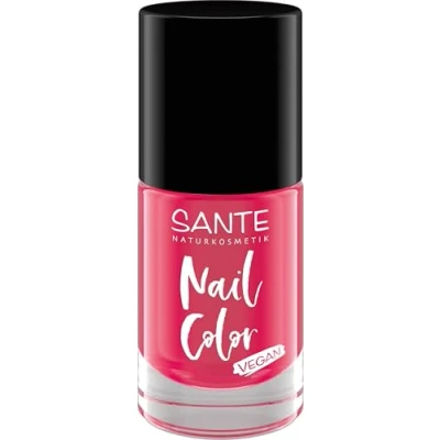 Abbildung von SANTE Naturkosmetik Nail Color 02 Pinktastic, Veganer Nagellack, 15 Free, 80% natürliche Inhaltsstoffe, Schnelltrocknend, Langanhaltend, Glänzendes Finish, 8ml