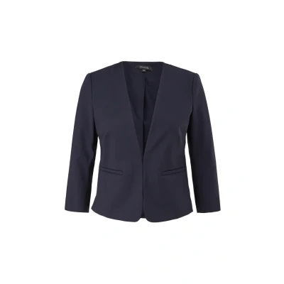 Abbildung von comma Indoor Blazer, Damen, Größe: 34, Blau