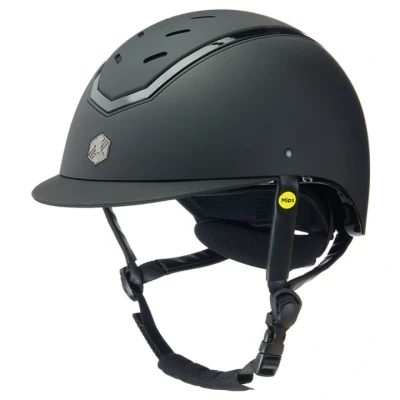 Abbildung von Charles Owen Reithelm Kylo MIPS Black Matte/Black Gloss 52 55cm