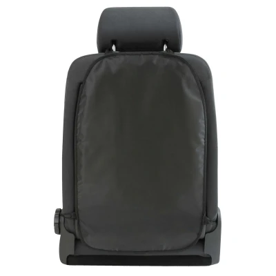 Abbildung von Walser Rückenlehnenschutz Blacky, Trittschutz Auto, robuster Autositzschoner für die Rückseite, Rücksitzschoner 40x62cm schwarz