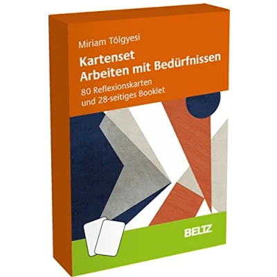 Abbildung von Kartenset Arbeiten mit Bedürfnissen: 80 Reflexionskarten und 28 seitiges Booklet (Methoden Techniken Training, Coaching Beratung in der Praxis)