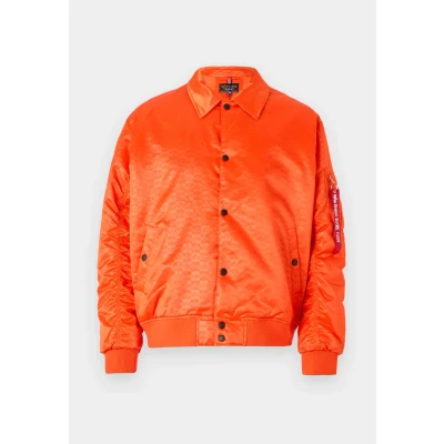 Abbildung von Alpha Industries Coach LOGO Jacket Winterjacke, Herren, Größe: Large, Boost orange