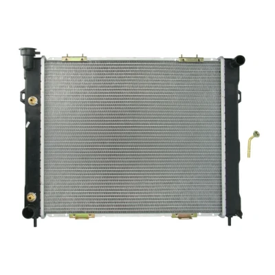 Abbildung von THERMOTEC D7Y006TT Kühler, Motorkühlung Kupfer, Kunststoff für Fahrzeuge mit Klimaanlage 565 498 42 Automatikgetriebe Kühlrippen gelötet
