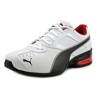 Abbildung von PUMA Herren Tazon 6 Sneaker, Weiß White Black Silver, 44 EU