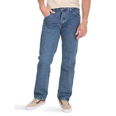 Abbildung von Wrangler Authentics Herren Classic Carpenter Jeans, Sturm, 40W / 32L