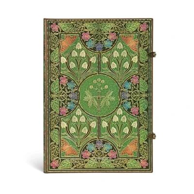 Abbildung von Paperblanks Blühende Poesie Notizbuch Grande Unliniert, (300 x 210)